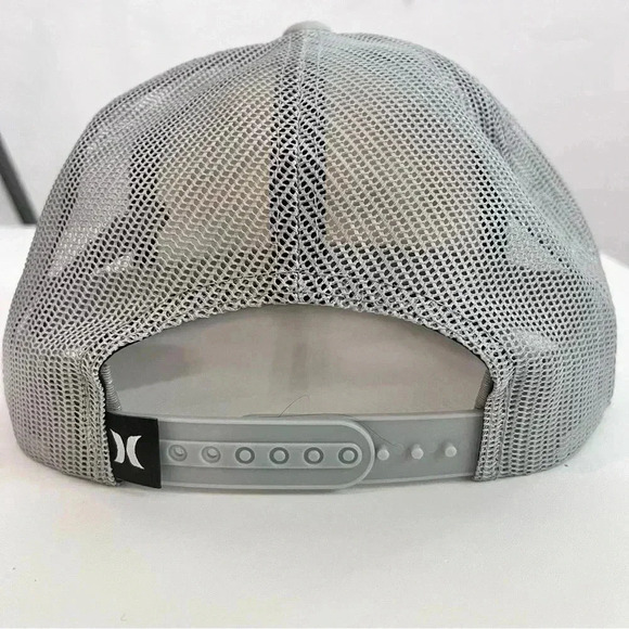 Hurley Trucker Hat with Airbrushed Swordfish and Sunset Ocean Scene - Picture 6 of 7